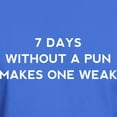 thumbnail image 3 of CafePress - 7 Days Without A Pun Dark T Shirt - Men's Classic Graphic Cotton T-Shirt, 3 of 4