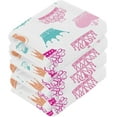 thumbnail image 5 of GZHJMY 12x12Inx4 Sets Reusable Soft Face Towel,Kitchen Hand Towel Bathroom Absorbent Towel,Gym Hotel Spa-Princess Crown, 5 of 7