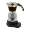 thumbnail image 4 of Bene Casa Silver Portable Electric Espresso Maker/Cafetera, 3-6 Cups/Shots, 4 of 6