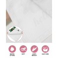 thumbnail image 6 of Hello Spring Kitchen Dish Towels for Drying Dishes Set of 2, Easter Flowers Green Truck Floral Orange Plaid Waffle Weave Microfiber Hand Tea Bathroom Towels Quick Dry & Absorbent Towel 12x12, 6 of 7