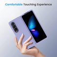 thumbnail image 6 of Compatible with Samsung Galaxy Z Fold 4 5G Case Shockproof Silicone Soft Cover for Girls Women -Purple, 6 of 12