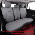 thumbnail image 3 of Coverdream Custom Fit Camry Car Seat Covers for Toyota Camry TRD 2020 2021 2022 2023 2024 - Polyester (Gray,Full Set), 3 of 6