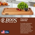 thumbnail image 4 of John Boos Prestige Reversible Wood Cutting Board, 22" x 16" x 1 1/4", Maple, 4 of 9