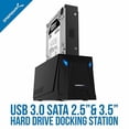 thumbnail image 2 of Estación de acoplamiento de disco duro SABRENT USB 3.0 a SATA, 2 of 7