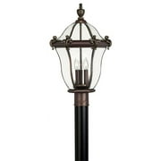 Hinkley Lighting - San Clemente - 3 Light Large Outdoor Post Top or Pier Mount