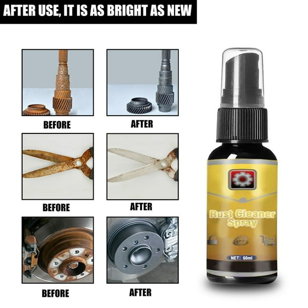 Removedor de óxido para coche espray de desoxidación superficie de Metal Wdftyju esmalte de pintura cromada herramienta multiusos de limpieza de coche agente antioxidante 3050100ml