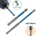 thumbnail image 4 of 65mm 110mm Magnetic Special Slotted Cross Screwdriver Bit for Electrician FPH2, 4 of 7