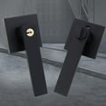 thumbnail image 4 of Aluminum Alloy Door Handle Square Door Lock Set With Key Door Knob For 35-45mm Internal Wooden Doors Furniture Hardware Fittings, 4 of 6