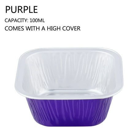 

KKCXFJX Lightning Deals of Today Foil Cupcake Cups Square Lid Cupcake Cups Mini Cupcake Cups Kitchen Baking Cups 100 PCS