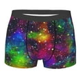 thumbnail image 4 of Goofa Bright Universe Printed Men's Boxer Briefs Underwear, Moisture-Wicking Underwear, Trunk,Soft and Breathable Cotton Underwear-, 4 of 9