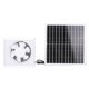 thumbnail image 5 of Kit De Ventilador De Ventilación Con Panel Solar, Aleación De Aluminio De Plástico, Resistente A La Intemperie, Eliminación De Olores Y Calor, Ventilador Solar IP67 Para Cocina, 5 of 7