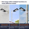 thumbnail image 3 of LÁMPARA SOLAR GRANDE CON SENSOR DE MOVIMIENTO 150W Y CONTROL., 3 of 4