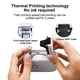 thumbnail image 5 of Inteprter Fabricante de etiquetas adhesivas, impresora térmica para teléfonos inteligentes compatible con Bluetooth, recargable, máquina de etiquetas de Electrónica Blanco, 5 of 6