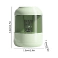 thumbnail image 3 of Fully Automatic Pencil Sharpener, Battery Operated Pencil Sharpener for Kids, Electric Pencil Sharpener with Transparent Shavings Container, 3 of 6