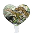 thumbnail image 2 of T-Rex Jurassic Double Trouble Heart Love Cupcake Picks Toppers Decoration Set of 6, 2 of 7