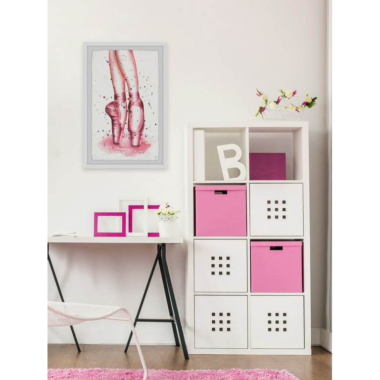 Marmont Hill Dancing Ballet Shoes Framed Wall Art - Walmart.com