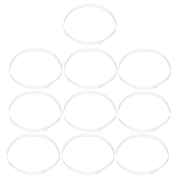 10 unidades de protectores antideslizantes para patillas de gafas de sol y gafas de sol (para alergias) 7 mm
