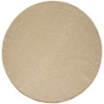 thumbnail image 2 of Nourison Tulum 8' x Round Taupe Ivory Outdoor Rug, 2 of 10