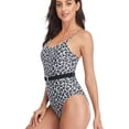 thumbnail image 4 of One Piece Swimsuits for Women Sexy Monokini Swimwear Leopard Zebra, 4 of 7