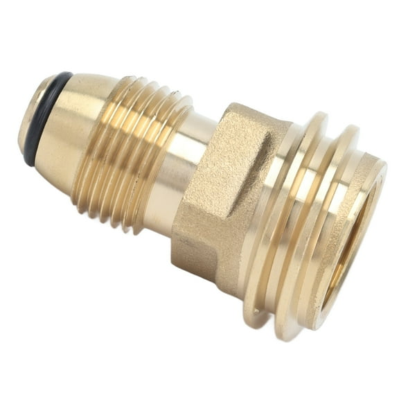 Fugacal Propane Tank Adapter Fitting,Propane Tank Brass Fittings Adapter Converts LP TANK POL Service Valve to QCC1 Type1 Hose
