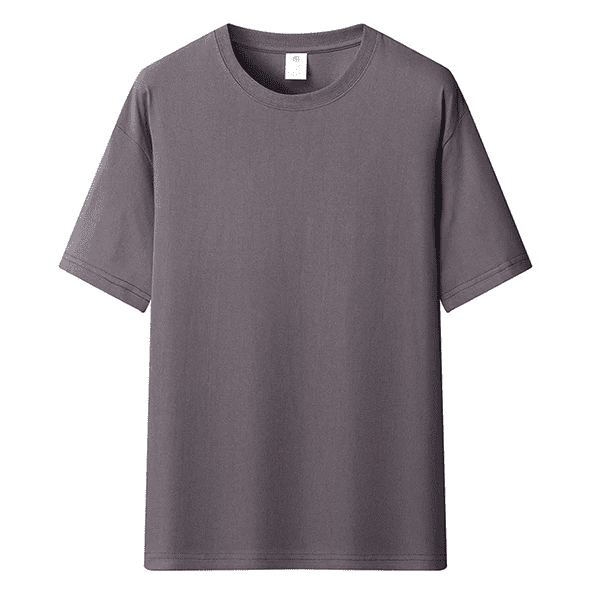 Camiseta de verano de media manga para hombre, pulóver de 230 g, corte holgado, algodón puro, camiseta en blanco para parejas, impresión de logotipo