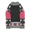Vibrant Life Pink Woof Dog Sweater, Medium