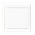 thumbnail image 2 of AJZIOJIRO 10x10 Picture Frames Square Pictures Frame Wooden Art Photo Frame 2IN1 Can Be Placed or Wall Hung Solid Wood Pictures Frame With Mats (White), 2 of 8
