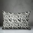 thumbnail image 3 of Creative Products Black Farmhouse Flowers 14x20 Indoor / Outdoor Pillow, 3 of 3