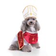 thumbnail image 1 of Zhuge Ropa para perros, camisa cálida y gruesa, suéter de invierno para cachorros, conjunto de suéter de punto navideño para mascotas (A07, L), 1 of 3