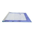 thumbnail image 2 of Ahgly Company Machine Washable Indoor Rectangle Solid Blue Modern Area Rugs, 8' x 12', 2 of 4