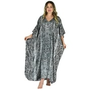 Up2date Fashion's Women's Caftan / Kaftan / Muumuu / Mumu, Snakeskin Print, Caf-ND03C2