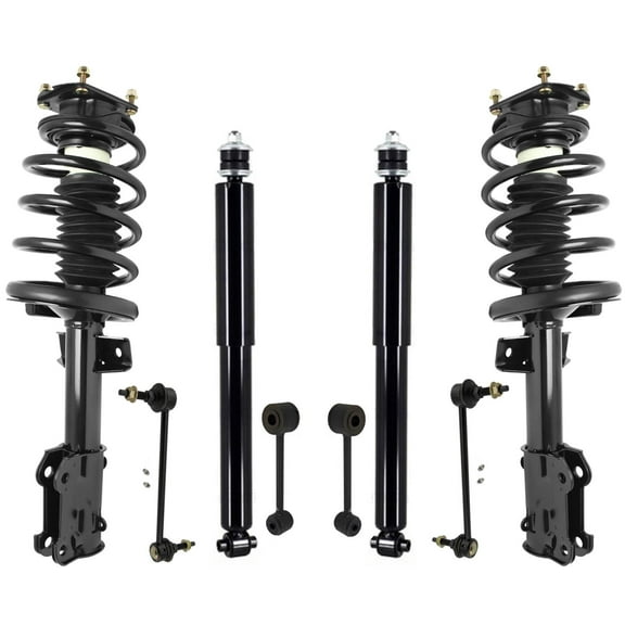 Front Struts Rear Shocks & Sway Bar Links For Ford Mustang 2011-2014