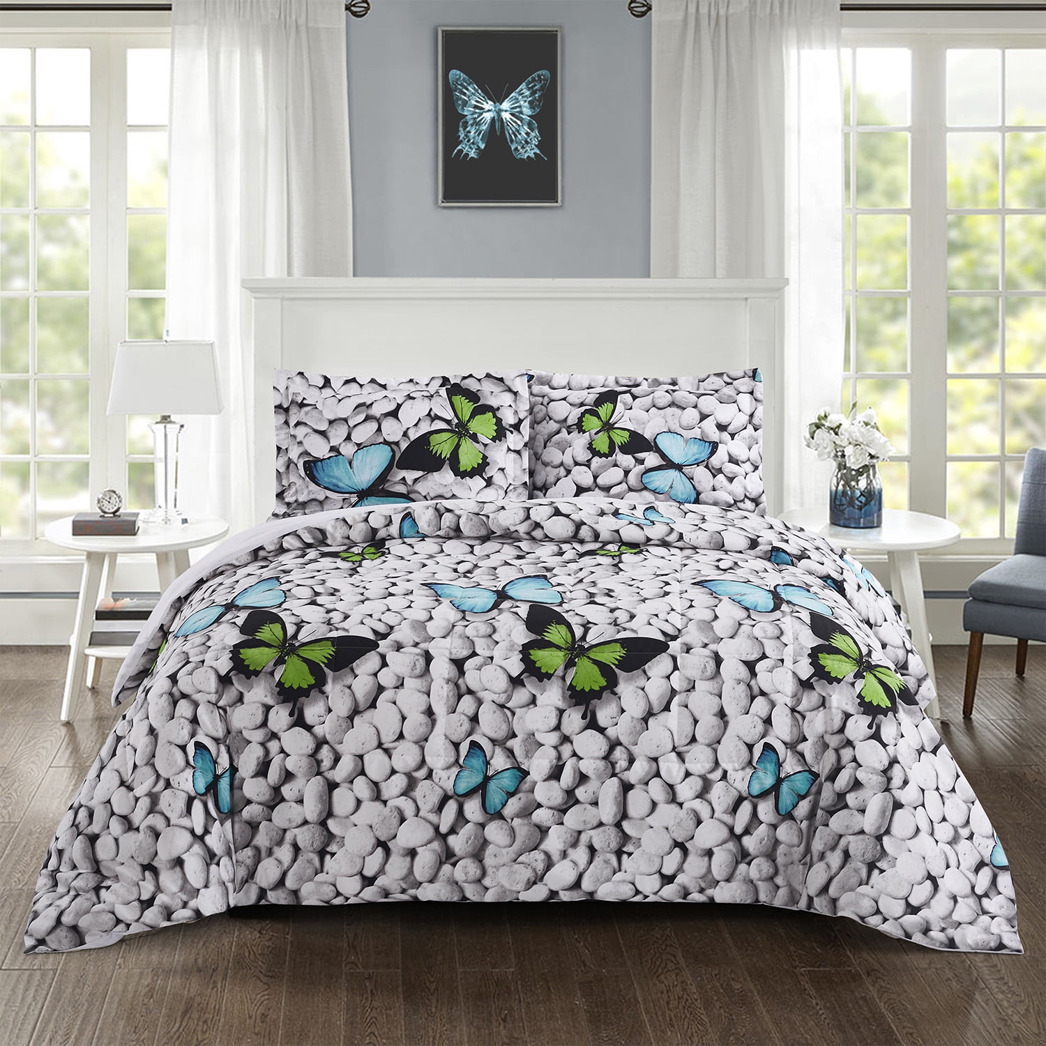 butterfly bed in a bag twin