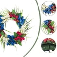 thumbnail image 6 of Spring Artificial Tulips Wreath for Door Decor, Seasonal Wall Hanging, Easy to Clean, Perfect for Indoor Outdoor, Holiday and Housewarming Gift Multicolor, 6 of 6