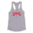 thumbnail image 3 of Dragonfly Made Of Flowers Racerback Tank Women -SPIdeals Designs, Female Large, 3 of 4