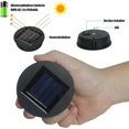 thumbnail image 2 of Sincero Paquete de 2 luces solares adicionales con luces LED, paneles solares, ventanas, cubiertas decorativas, luces solares colgantes, luces solares LED, jardines, 2 of 5