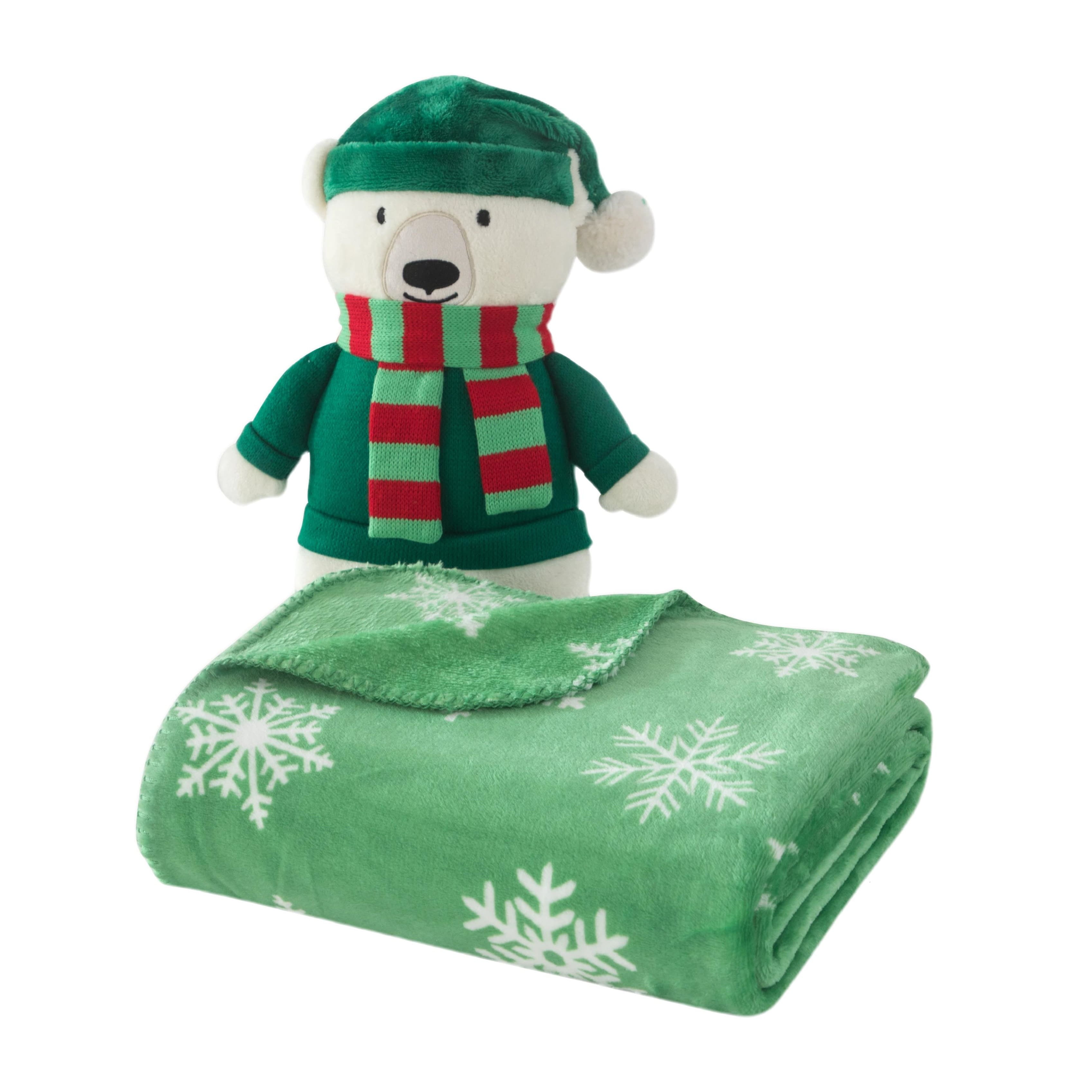 Ensemble de Coussin et Jeté Holiday Time