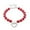 Red, variant on Rhinestones Dog Cat Collar Pearl Necklace Set, Adjustable Neck Strap Bling Full Diamond Cute Pearl Dog Collar for Small Girls Cats Puppy for Wedding Birthday Party