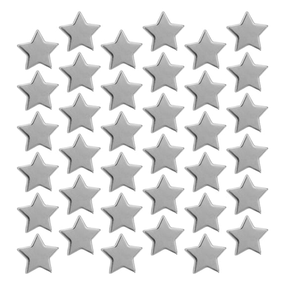 OULII Plated Silver Iron Star Shaped Brads for DIY Creative Projects 200Pcs
