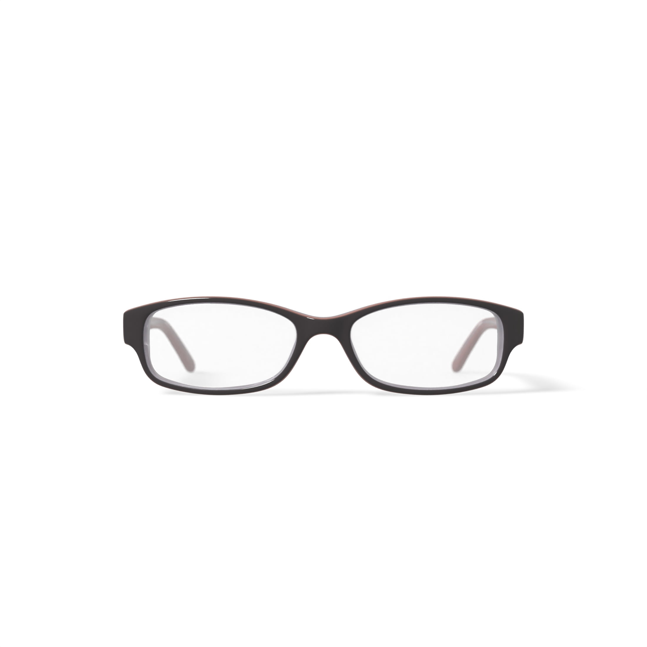 Hard Candy Women's Rx'able Eyeglasses, Hc24, Brown, 51-16-135, with Case