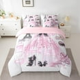 thumbnail image 2 of Manfei 7-Piece King Bedding Set Women's High Heels and Dress Design Decor For Adults, 2 of 8