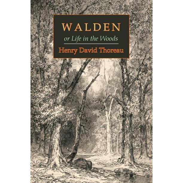 Walden Or Life In The Woods Paperback Walmart Com Walmart Com