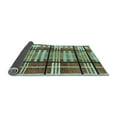 thumbnail image 2 of Ahgly Company Indoor Square Abstract Light Blue Modern Area Rugs, 7' Square, 2 of 4