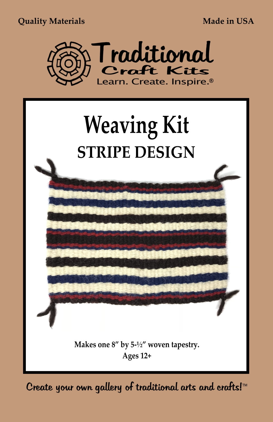Weaving Kit - Stripe Design