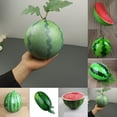 thumbnail image 4 of High imitation fake artificial watermelon plastic simulated fruit model, 4 of 10