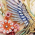 thumbnail image 3 of Pintura con diamantes irregular — Ideal para la decoración de paredes del hogar y el jardín. Tamaño: 20 x 20 cm., 3 of 3