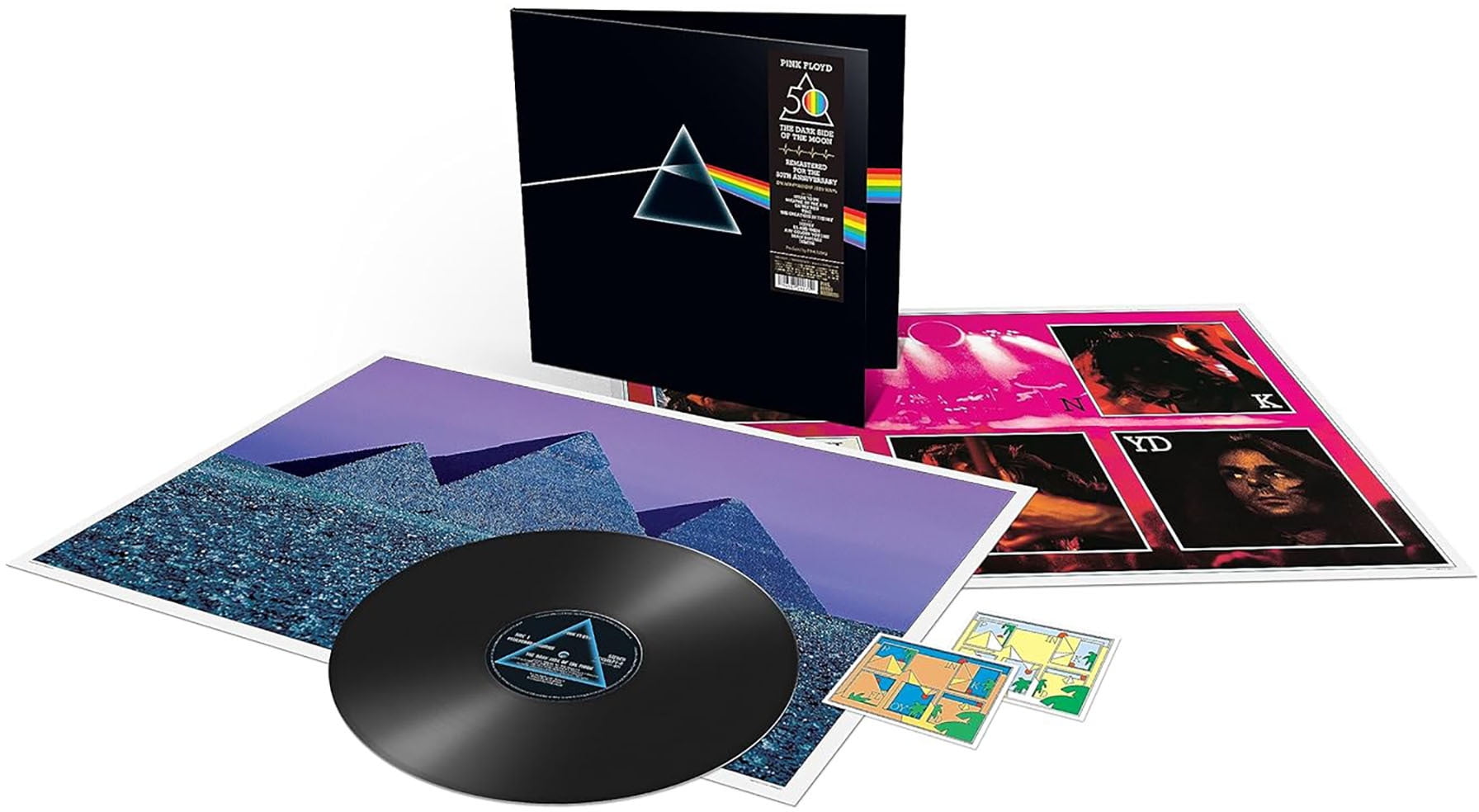 Free Shipping! Pink Floyd The Dark Side of the Moon 50th