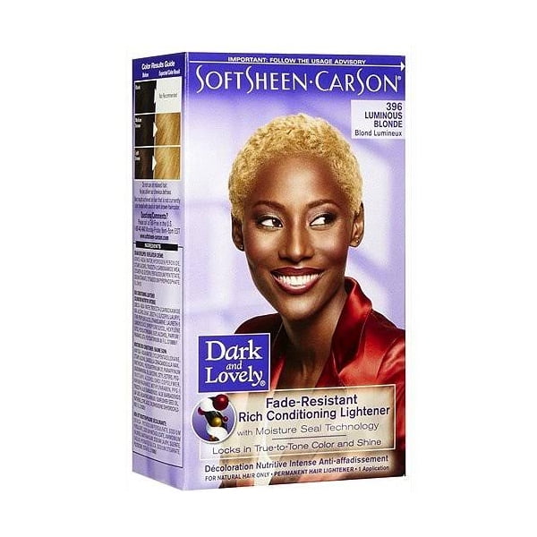 Dark And Lovely Hair Dye Blonde Dark And Lovely Hair Color Kit Luminous Blonde - Walmart.com - Walmart.com