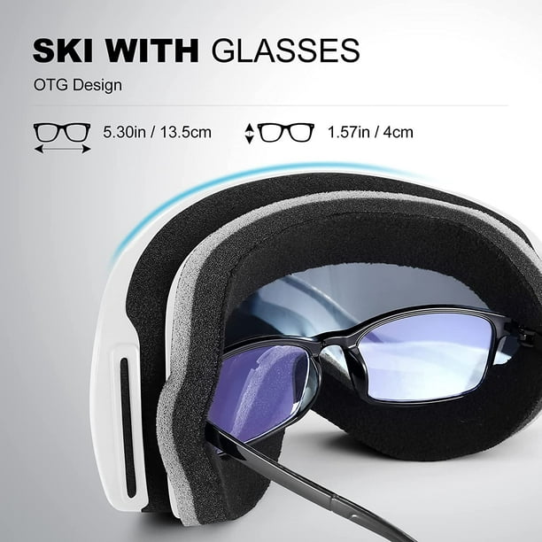 lunettes de Ski grand masque de Ski lunettes Ski hommes femmes