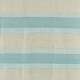 thumbnail image 3 of Rizzy Home  Chevron Stripe Hand Loomed Cotton Throw Aqua/Natural, 3 of 5